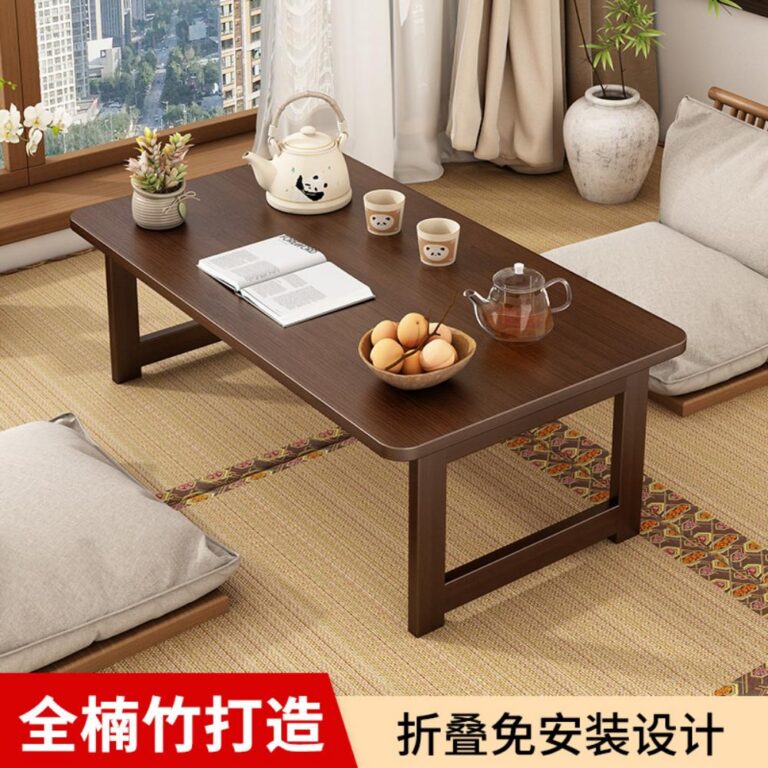 Bamboo Products – Folding Table Solid Bamboo Folding Table